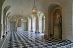 Efecto de tablero de ajedrez salón Hoquetons, Versalles