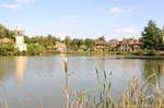 Panorama desde el Gran Lago, la reina de Hamlet, Versalles