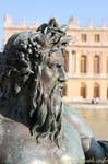 Perfil del Sena, estatua de bronce, Versalles