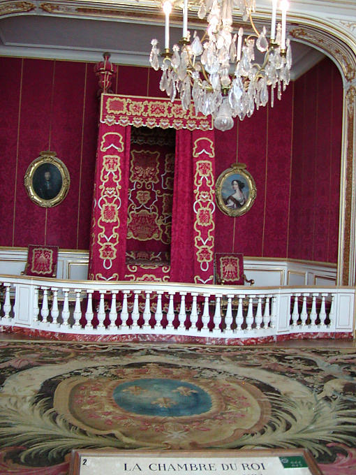 La Cámara del Rey, Chambord, Francia.