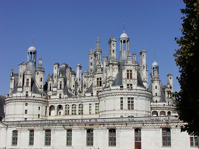 Apartamentos reales, Chambord, Francia.