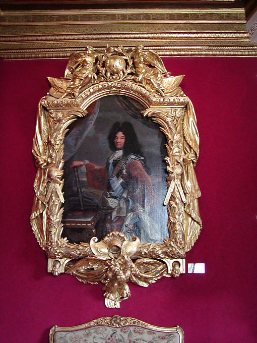 Salon Louis XIV, el castillo de Chenonceau, Francia.