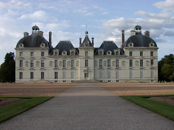 El castillo de Moulinsart Cheverny, Francia.