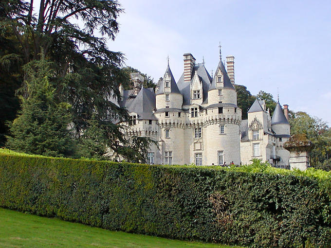 El Castillo de la Bella Durmiente Castillo de Rigny-Ussé, Francia.