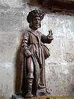 Clamecy Estatua en el camino a Compostela, Francia.