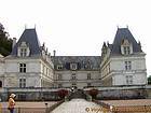 Perspectiva sobre el patio, Villandry, Francia.