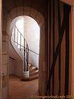 Escalera de caracol, Château de Villandry, Francia.