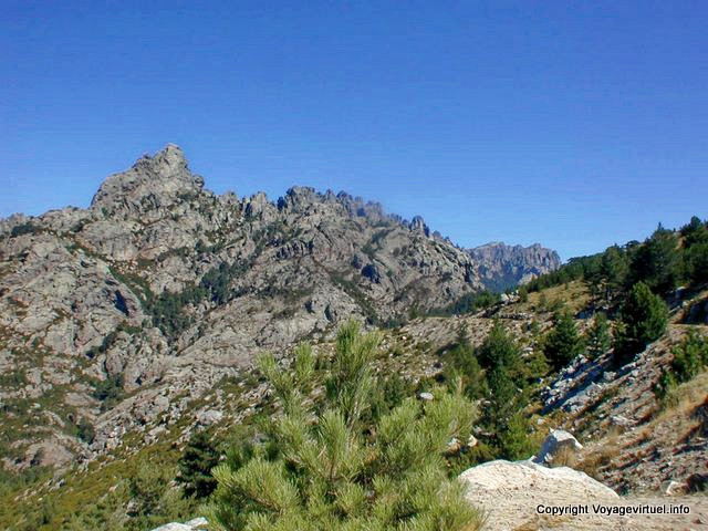 Agujas Bavella Macizo, Córcega