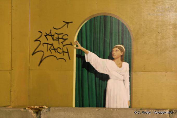 Sham y la etiqueta, Aviñón, Provence, Francia