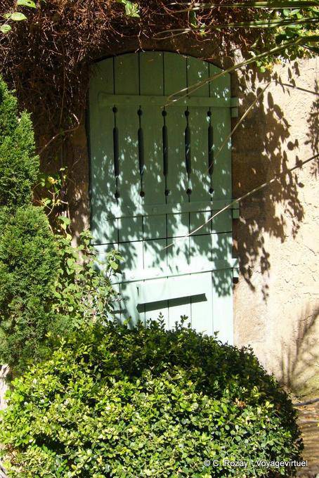 Ramatuelle, puerta secreta, Provence, Francia