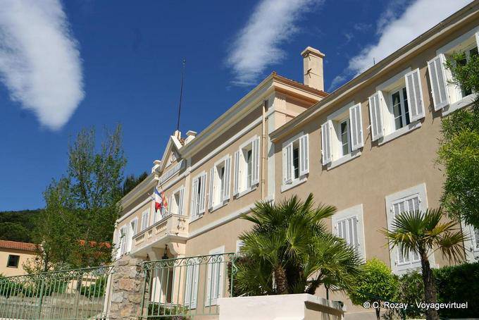 Ramatuelle, el Ayuntamiento, Provenza, Provence, Francia