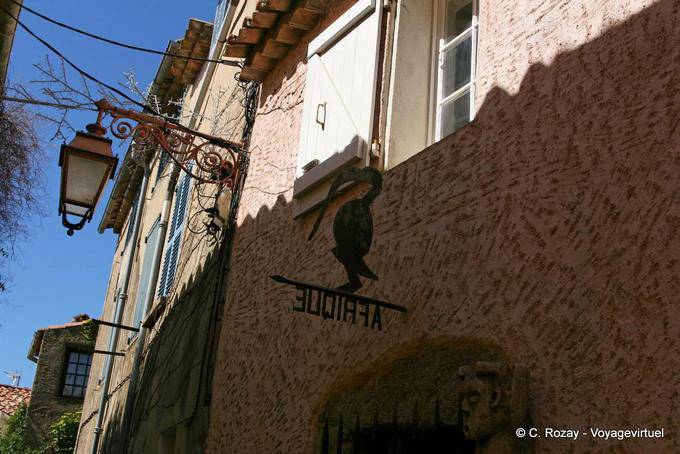 Ramatuelle Calle sarracenos, Provence, Francia