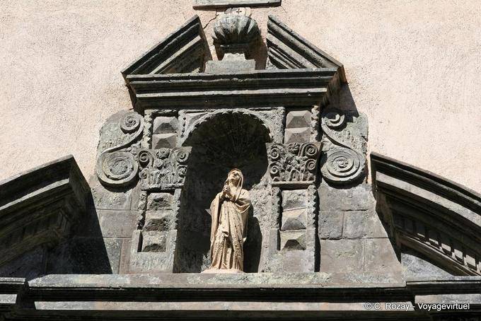 Saint-Tropez, Virgin nicho, Provence, Francia