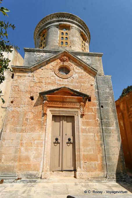 Jagarolon de Agia Triada, la biblioteca - Creta, Grecia