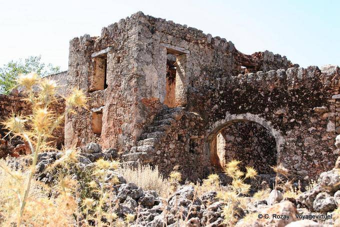 Casa típica de Creta, Aradena - Creta, Grecia