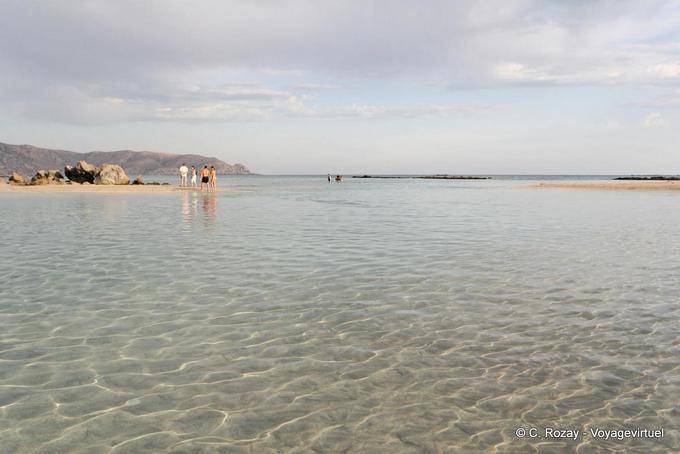 Ubicación de la Guerra de Independencia griega, Elafonissi - Creta, Grecia