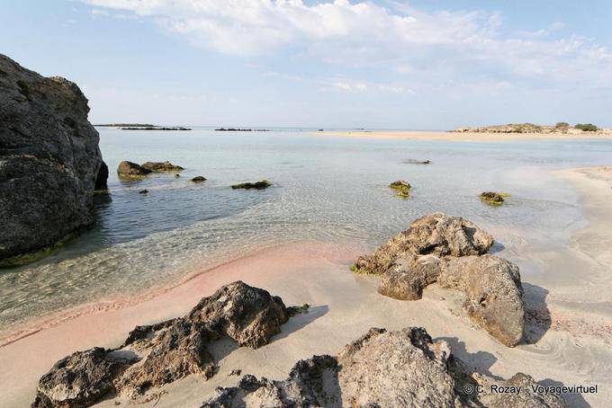 Belleza escénica, Elafonissi - Creta, Grecia