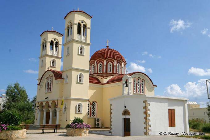 La Iglesia Ortodoxa Georgioupoli - Creta, Grecia