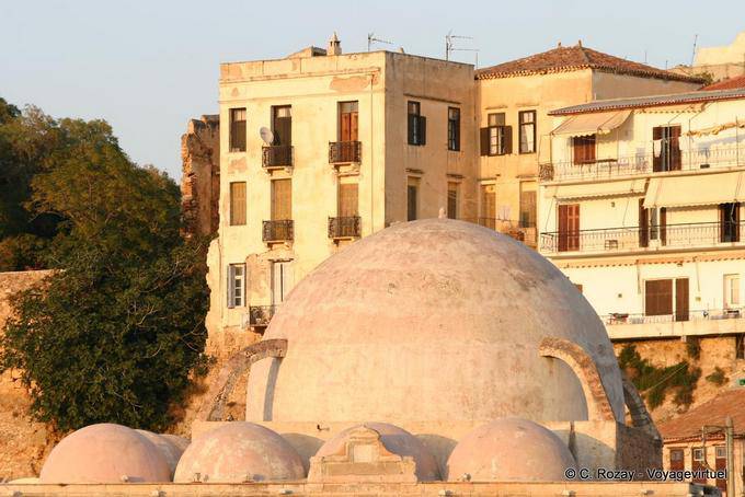 Cúpula de la Mezquita de los jenízaros, Chania - Creta, Grecia