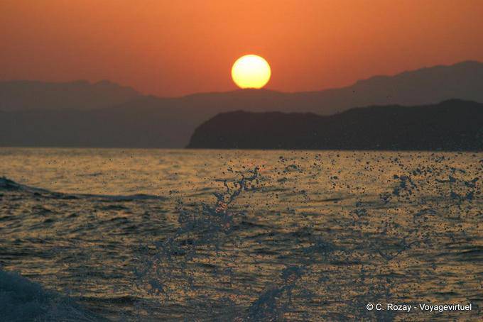Puesta de sol, Chania - Creta, Grecia