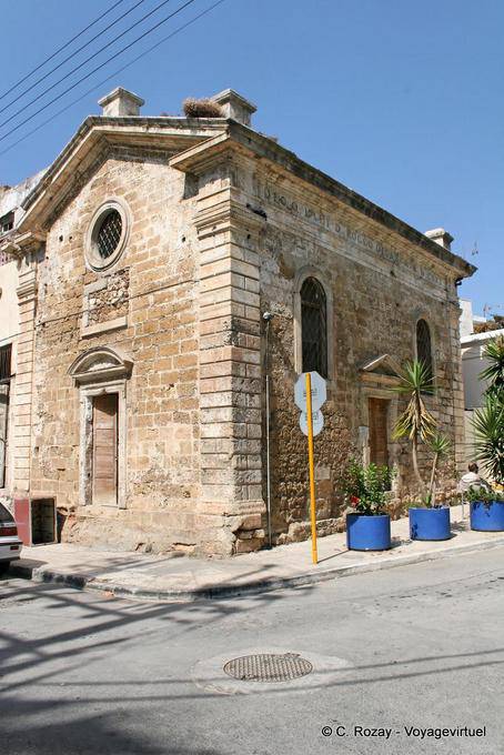 Templo de Aghios Rokkos, Chania - Creta, Grecia