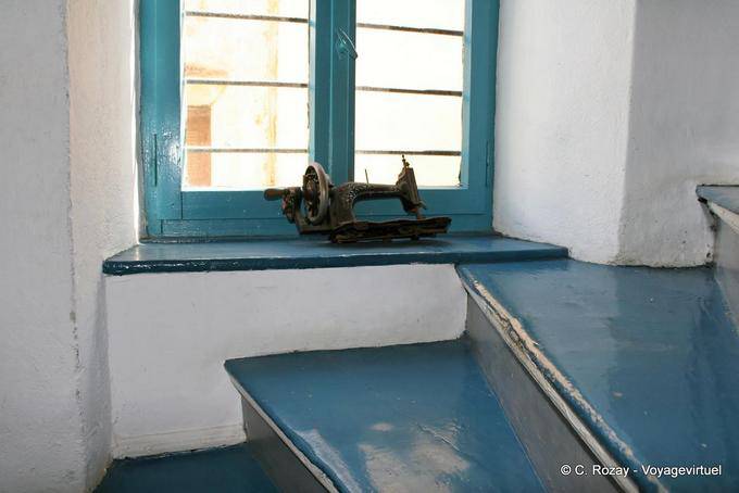 Máquina de coser vieja Chania - Creta, Grecia