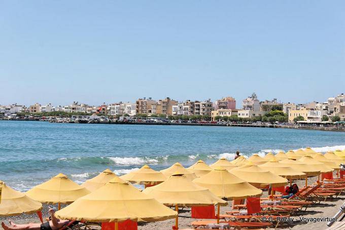 La playa de Agios Antreas, al este de Ierapetra - Creta, Grecia