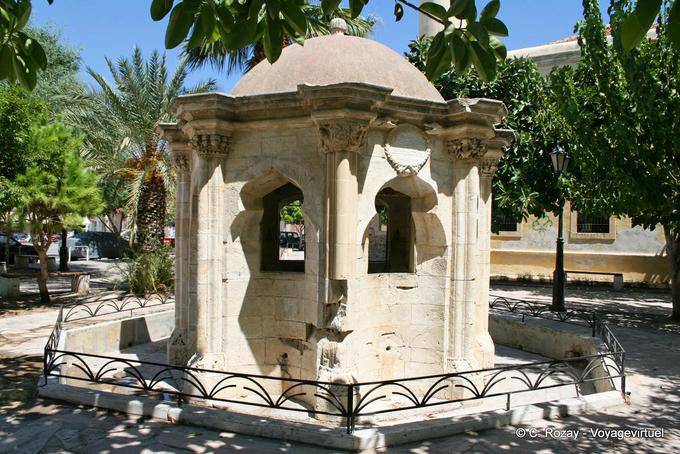 El período Krini musulmana Fuente otomano, Ierapetra - Creta, Grecia