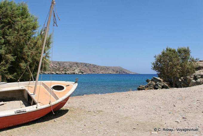 En la esquina de Palekastro Itanos Lasithi - Creta, Grecia
