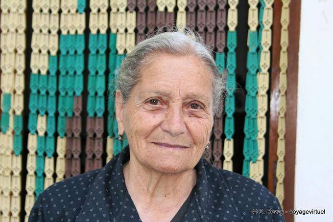 Lassithi Retrato de un residente - Creta, Grecia