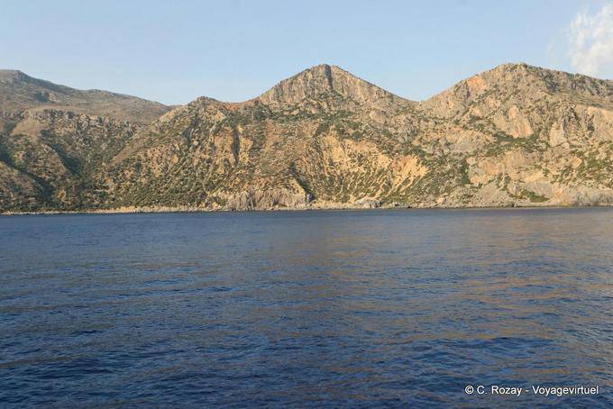Montañas entre Sougia y Agia Roumeli - Creta, Grecia