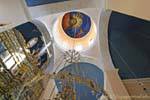Agia Triada pintó la cúpula de la iglesia, Creta.