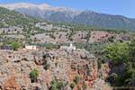 Vista desde el Puente de América Aradena, Creta.
