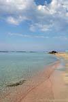 Sueño orilla, Elafonissi, Creta.