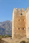 Torre almenada de Château Franc, Frangokastello, Creta.