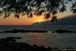 Puesta de sol en Fragokastello, Creta.