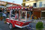 Vendedor y palomitas dulces, Georgioupoli, Creta.