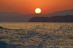 Puesta de sol, Chania, Creta.