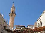 Minarete afilada como un lápiz, Chania, Creta.