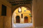 Paso antiguo en el centro histórico, La Canea, Creta.