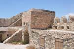 Ierapetra, la fortaleza medieval de Kales, construido en 1626, Creta.