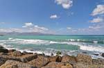 Los colores del cielo y el mar de colores, Heraklion, Creta.