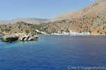 Loutro, Llegada en la bahía con el ferry, Creta.