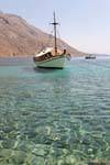 Agua cristalina Schooner, Loutro, Creta.