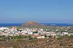 Panorama de la roca y Palekastro Chiona, Creta.