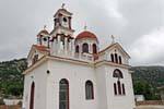 Iglesia Ammoudari en la meseta de Askifou, Creta.