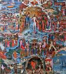 Gloria de Cristo (1770) Komaros Tabla monasterio Moni Toplou, Creta.