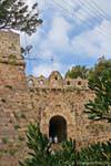 Rethymnon, la Puerta de la datación Venetian Fortezza desde el siglo XVI, Creta.