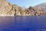 Sougia, azul ultramarino del mar de Libia, Creta.