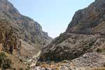 Desfiladero de Agios Antonios Spili, Creta.